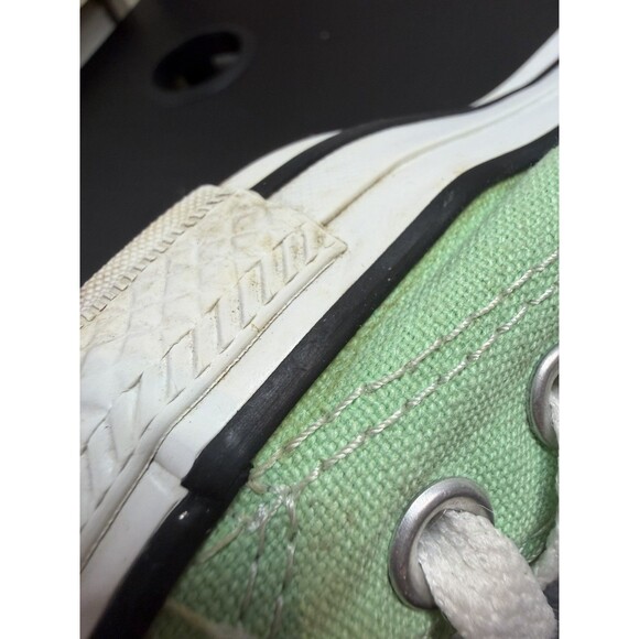 Converse All Star Mint Green Canvas Low Top Shoes Mens 5 Womens 7 - Picture 15 of 16
